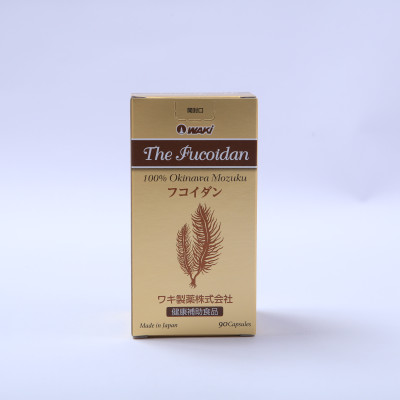 The Fucoidan - 100% Chiết Xuất Tảo Nâu Okinawa Nhật Bản Waki (90 Viên / Chai)