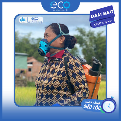 Mặt Nạ Bảo Hộ Koken G7 Kèm Lọc KGC-10L – Chống Độc Khi Xịt Thuốc, Phun Sơn