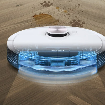 Robot Hút Bụi Lau Nhà Ecovacs Deebot N20 Pro Lực Hút 8.000 Pa - Hàng Chính Hãng