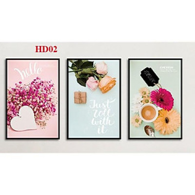 Bộ 3 Tranh Treo Tường Hiện Đại Phong Cách Bắc Âu - Bộ sưu tập nhiều mẫu tranh treo tường hiện đại