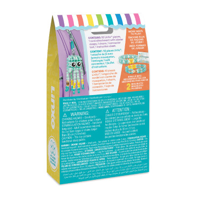 Đồ Chơi Bộ Làm Vòng Tay Tình Bạn Và Thú Cưng LinXo Bạch Tuộc Xanh MAKE IT REAL 6101MIR/BL