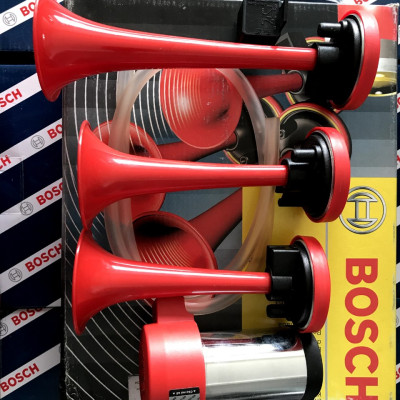 Bộ Còi hơi (Kèn ) 12V Bosch Còi 3025 - Xe Tải