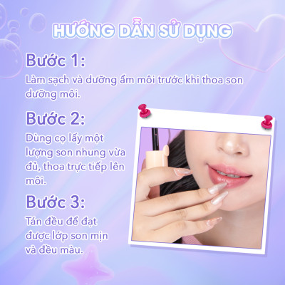Son Nhung myKella Chất Nhung Mịn Mượt, Dưỡng Môi Nhẹ Tênh - KISSABLE VELVET LIP CREAM 5ml