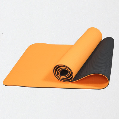 Thảm Tập Yoga Eco Friendly TPE 6mm 2 Lớp Tặng Kèm Túi Đựng Thảm