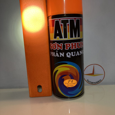 Sơn xịt màu cam phản quang ATM F4