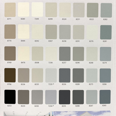 Sơn nước Toa 4 Season Top Silk dễ lau chùi nội thất màu xám nhạt 8268 _5L