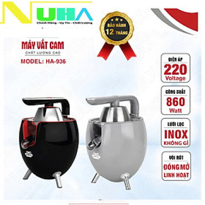 Máy vắt cam công nghiệp Ladomax Ha936 - công suất 860W - Moto đồng - có linh kiện thay thế - Hàng chính hãng