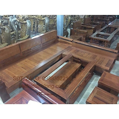 Bàn ghế góc gỗ xoan đào giá thật