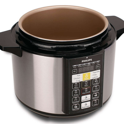 Nồi Áp Suất Điện Tử Philips HD2136 (5 Lít) - Hàng Chính Hãng