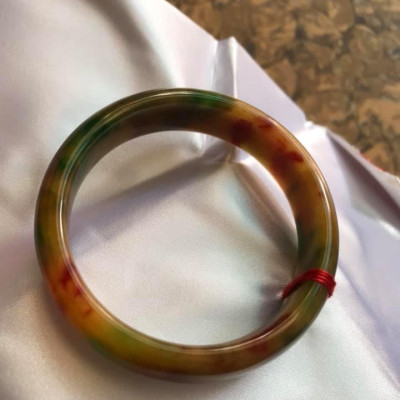 VÒNG BẢN HẸ ĐÁ MÃ NÃO TỨ QUÝ 56 ĐỦ MÀU NỮ 55KG ĐẾN 67KG ĐEO SIZE VÒNG ĐEO VỪA TAY 56 VÒNG NGOÀI 71MM4 ĐỘ DẦY 7MM4 CAO 14MM9