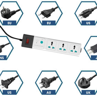 Ổ cắm kéo dài thông minh Wifi chính hãng Rạng Đông Model: OC02.WF 3C/3M/5M10A