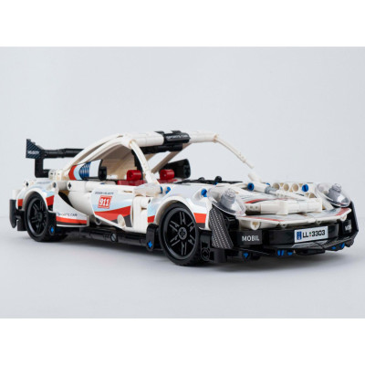 Đồ Chơi Lắp Ráp Xe Thể Thao Chạy Đà Siêu Tốc - Super Speed Pullback Sports Car - Toys&Joys 3303 (540 Mảnh Ghép)