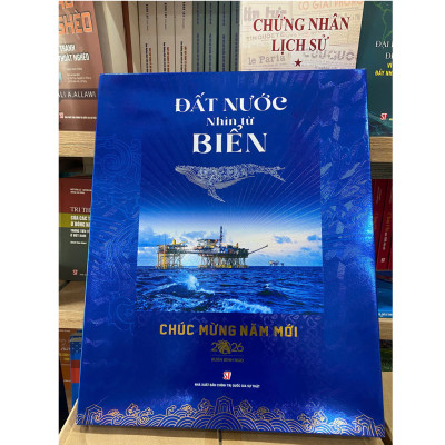 Lịch Blốc 2026 (Siêu Đại 25x35cm)- Đất nước nhìn từ biển