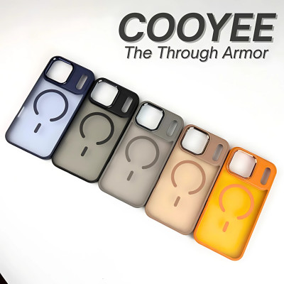 Ốp lưng nhám từ tính chống sốc DuraArmor Pro bảo vệ camera cho iPhone 17 Pro Max / 17 Pro hiệu COOYEE Imperial Magnetic -Viền TPU chống sốc đệm khí, Lưng PC nhám chống vân tay, Magnetic N52 thế hệ mới - Hàng nhập khẩu