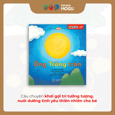 Truyện Ehon bé 3-4-5 tuổi - Bộ 4 cuốn Ông Trăng Diệu Kỳ