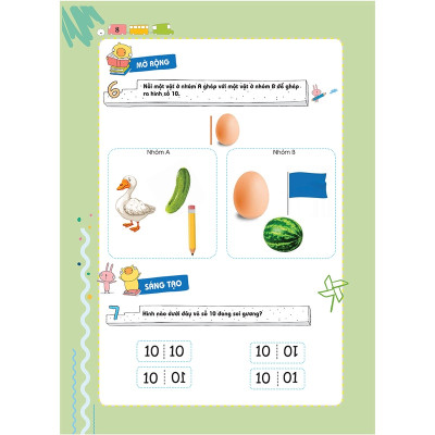 Sách - Combo 3 Cuốn Pomath Toán Tư Duy Cho Trẻ Em Từ 4 - 6 Tuổi (Tập 4,5,6)