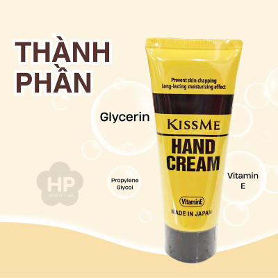 Kem Dưỡng Ẩm Và Làm Mềm Da Tay Kissme Moisturizing Hand Cream 30 G