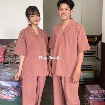 ĐỒ LAM ĐI CHÙA  Mẫu Nam Thiền Thư Pháp