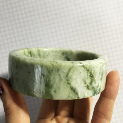 Vòng tay nam bản vuông màu xanh đá tự nhiên bản to 2.5 đến 3cm cho nam mệnh Hỏa và Mộc