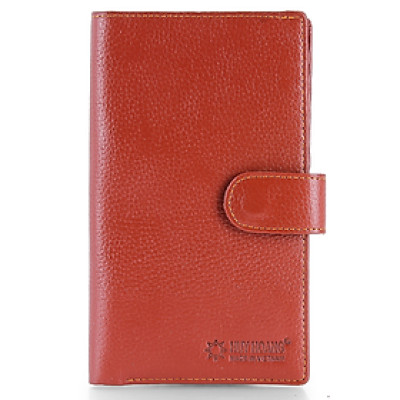 Bóp nam da bò dáng đứng màu da, đen, nâu HT2144-45-46