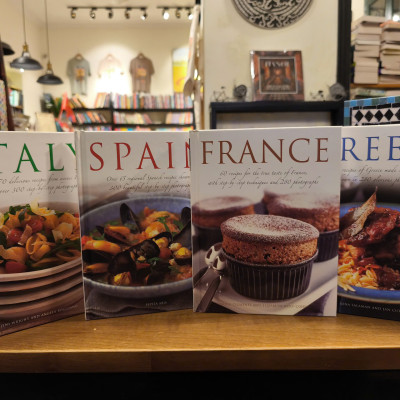 Sách - Food and Cooking of the Mediterranean: Italy - Greece - Spain - France by Pepita Aris