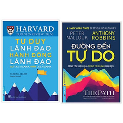 Combo Tư Duy Lãnh Đạo Hành Động Lãnh Đạo + Đường Đến Tự Do  - Bản Quyền