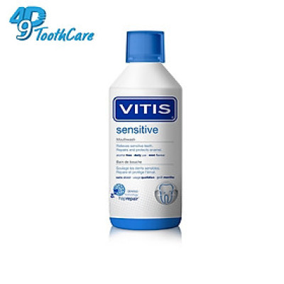 Nước súc miệng làm sạch và thơm miệng cho răng nhạy cảm Vitis Sensitive 500ml