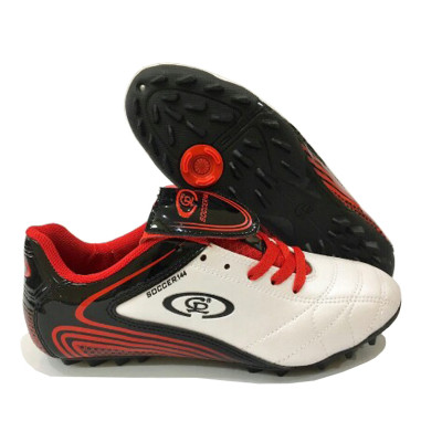 Giày đá banh sân cỏ nhân tạo kèm tặng vớ màu trắng