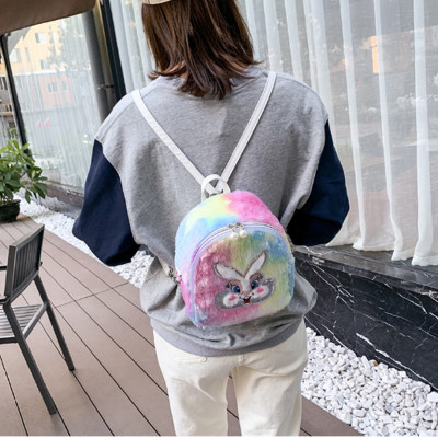 Balo trẻ em, balo hình MÈO siêu đáng yêu, lông mềm - SIÊU HOT - BEE GEE BLTE1002