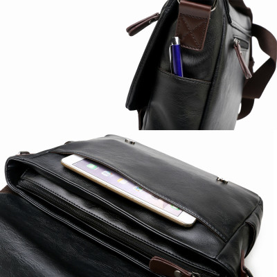 Túi đeo chéo nam DA BÒ THẬT phong cách mới  - BEE GEE DCN9242