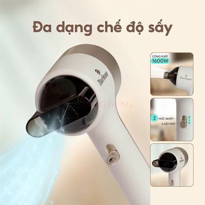 Máy sấy tóc Bluestone HDB-1831 - Hàng chính hãng