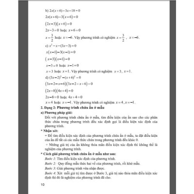 SÁCH - combo hướng dẫn học và phương pháp giải toán lớp 9 (bám sát sách giáo khoa chân trời sáng tạo bộ 2 cuốn) HA2