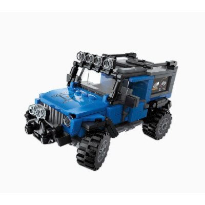 QMAN - 4803 Bộ xếp hình Khủng long biến hình 3 trong 1 (KT 37.5 x 27.5 x 6.5 cm)