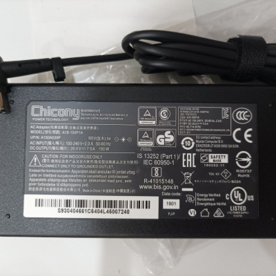 Sạc dành cho Laptop MSI GF75 Thin 10UD GF75 Thin 10UC  hàng nhập khẩu
