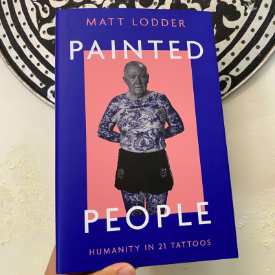 Sách - Painted People: Humanity in 21 Tattoos by Matt Lodder