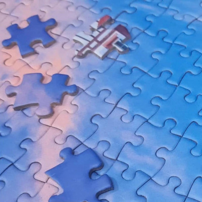 Bộ Tranh Ghép Hình Minh Châu - 60 x 80 cm (1500 Mảnh Ghép) - Astronaut In Space