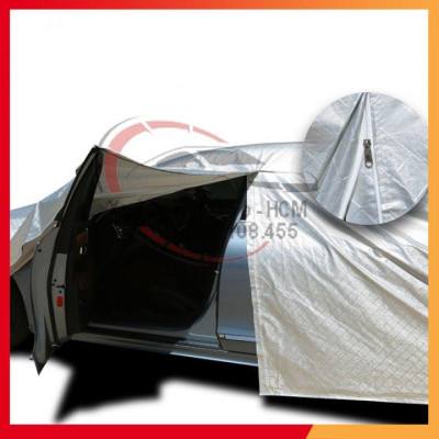 Bạt Phủ Xe Ô Tô 3 Lớp Tráng Nhôm Cao Cấp, Áo Trùm Bảo Vệ Xe TOYOTA INNOVA, Bạc Phủ Trùm Bảo Vệ Che Nắng