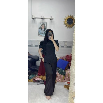 Đồ Lam Đi Chùa Gấm Tay Phồng Dệt 3D in Nổi