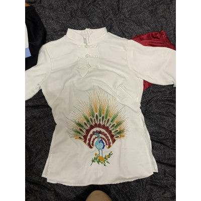 ĐỒ LAM ĐI CHÙA  Thêm Chim Công Mới Vải Lụa