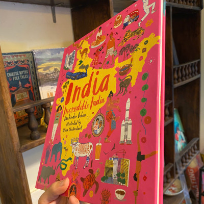 Sách - India, Incredible India: Journey Around the Country’s History, Culture & Natural Wonders