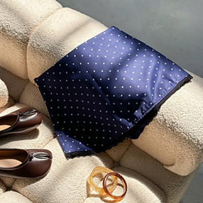 Chân váy ngắn chấm bi viền ren thời trang dành cho nữ Rowan Miều Est.2013