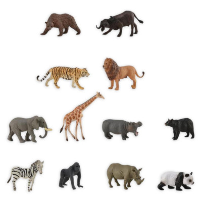 Đồ Chơi Mô Hình 12 Động Vật Hoang Dã CollectA -1 - CollectA A1105