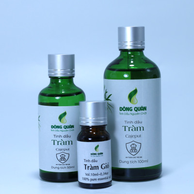 Tinh Dầu Tràm Nguyên Chất Đông Quân Lành Tính, Có Tác Dụng Giữ Ấm Cơ Thể, Phòng Tránh Cảm Mạo, An Toàn Cho Trẻ Nhỏ 100ml/lọ