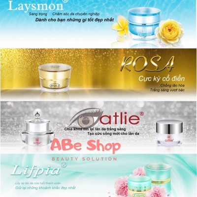 Kem ROSA UV/30 BEAUTY CREAM 15g - Dưỡng Trắng Da - Ngừa Lão Hóa - Giảm Mụn