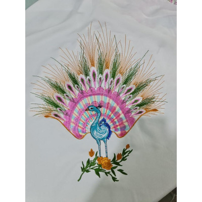 ĐỒ LAM ĐI CHÙA  Thêm Chim Công Mới Vải Lụa