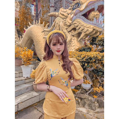 ĐỒ LAM ĐI CHÙA  Mẫu Cặp Chim Hạt Cao Cấp