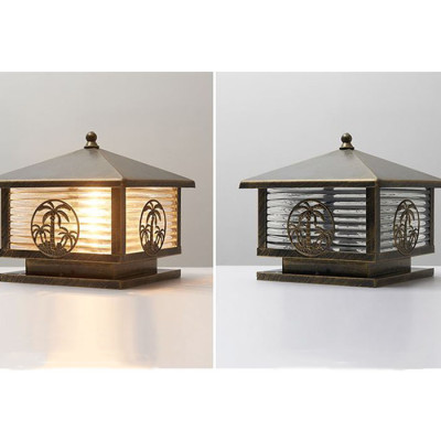 Đèn trụ cổng FIDER trang trí ngoài trời, sân vườn sang trọng.