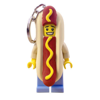 LEGO LICENSED KE119H Móc Khóa Có Đèn LEGO Minifigures - Hot Dog Man