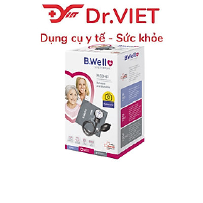 Máy đo huyết áp cơ bắp tay B.Well MED-61- Sản phẩm kiểm tra sức khoẻ cho Gia Đình