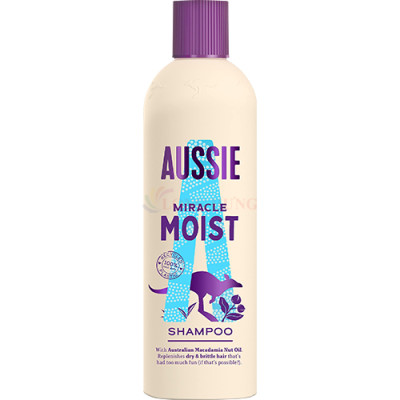 Dầu gội dưỡng ẩm Aussie Miracle Shampoo Moist (300ml) - Hàng chính hãng
